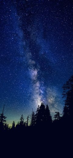 Night Sky Star Space Nature Blue