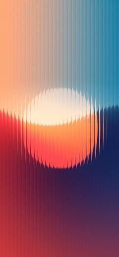 Blur Gradation Gradient Sunset Flare Bokeh Minimal
